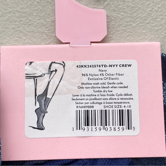 kate spade socks 2 pairs NWT - Picture 5 of 6